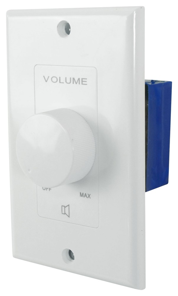 Rockville VOL70200 WHITE 200w 70v Volume Control Zone Controller Box