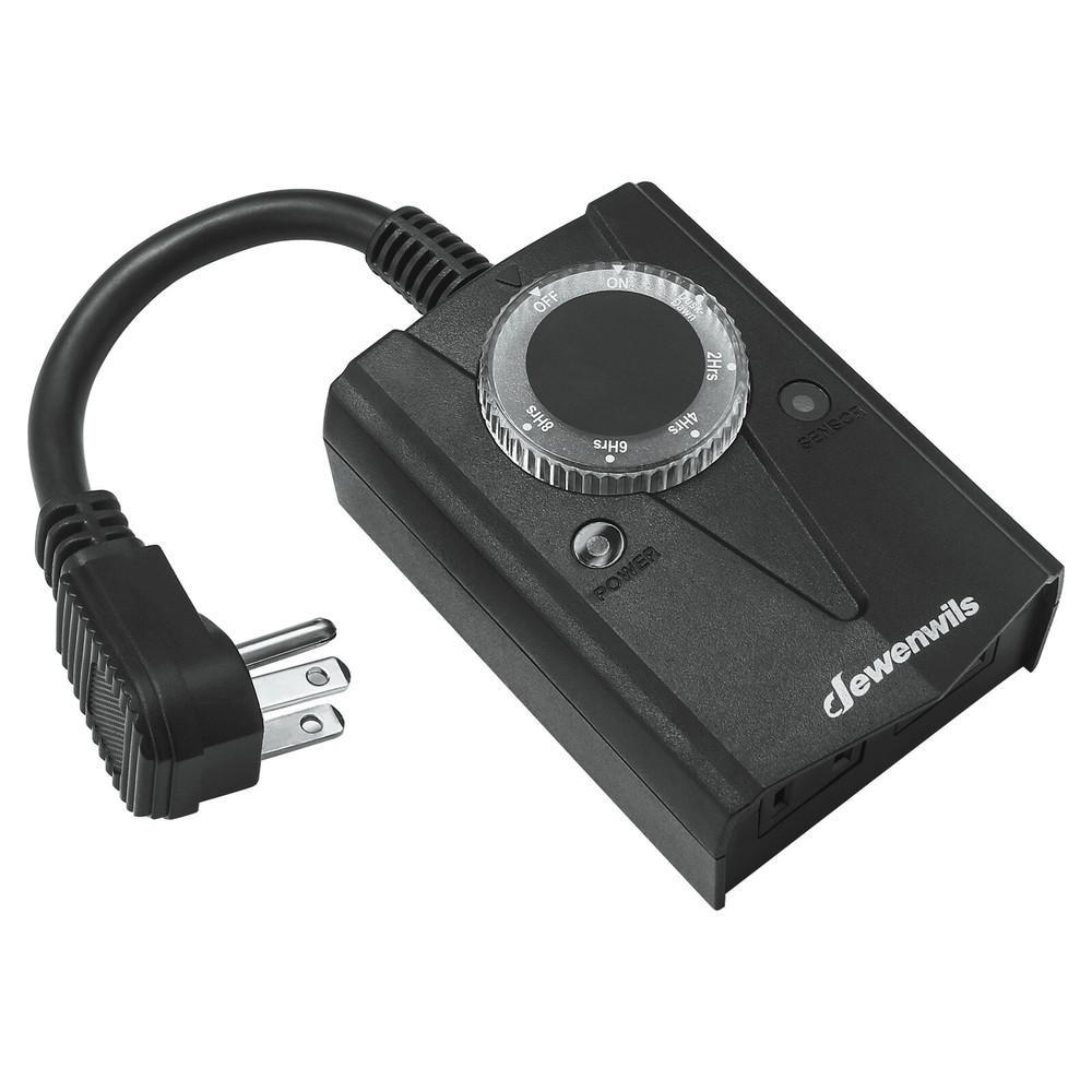 DEWENWILS Outdoor Timer Switch,Timer Outlet, Timer for Lights, Timer Switch 120V