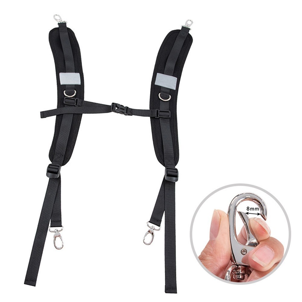 Safe Nighttime Walking Reflective Strip For Backpack Replacement Straps