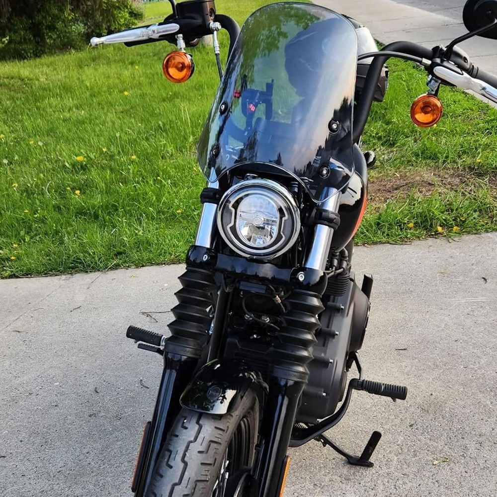 Motorcycle WindScreen for Universal Har-ley FXST Softail/FXSTB Night Train FXDC