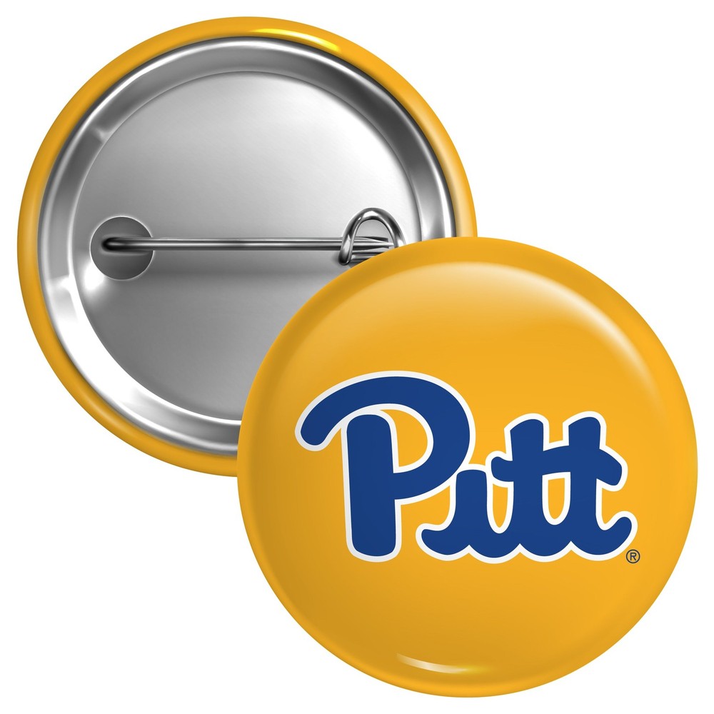 Pittsburgh Panthers Button Pin - 3 Size Options