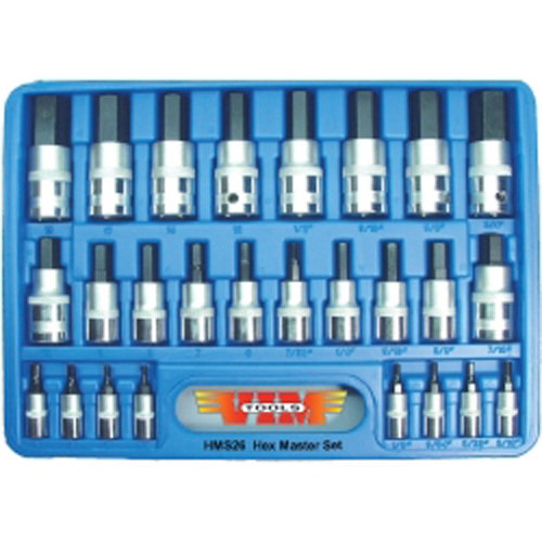 VIM Tools HMS26 26 PIece Hex Master Set