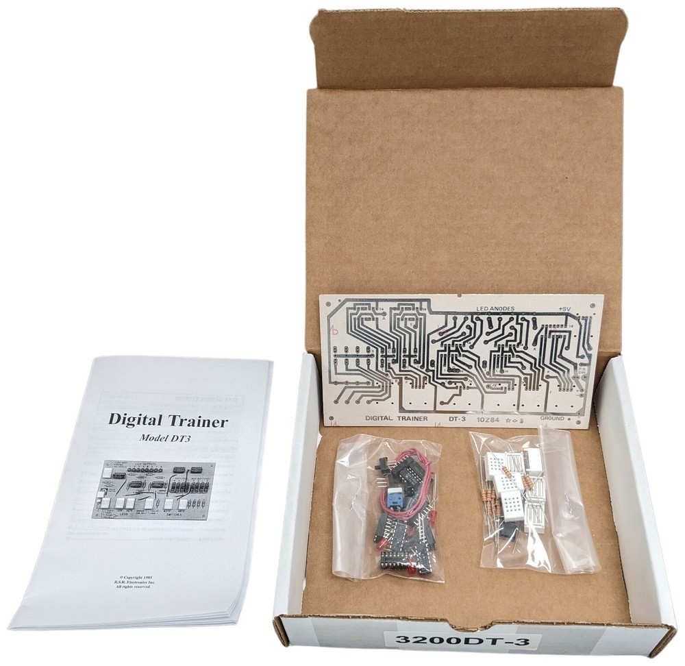 Digital Trainer Kit for Experimentation and Prototyping (Assembly Required)