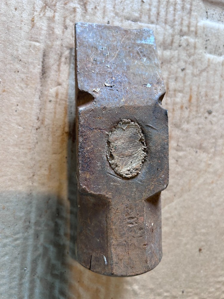 Rustic Original Vintage Primitive TRUE TEMPER USA 8 Sledge Hammer no handle