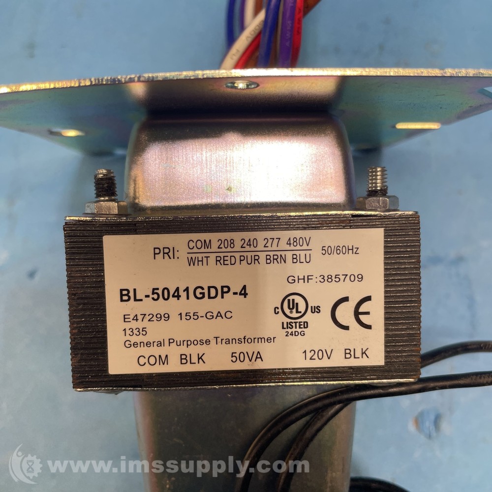 Basic Electric BL-5041GDP-4 Transformer FNIP