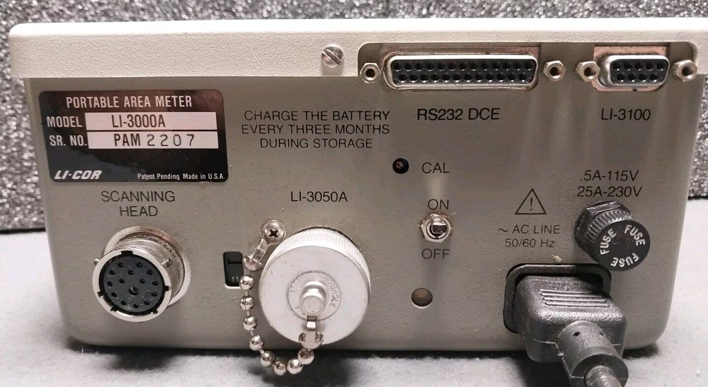 LI-3000C Portable Leaf Area Measuring Meter - Working - READ DESCRIPTION
