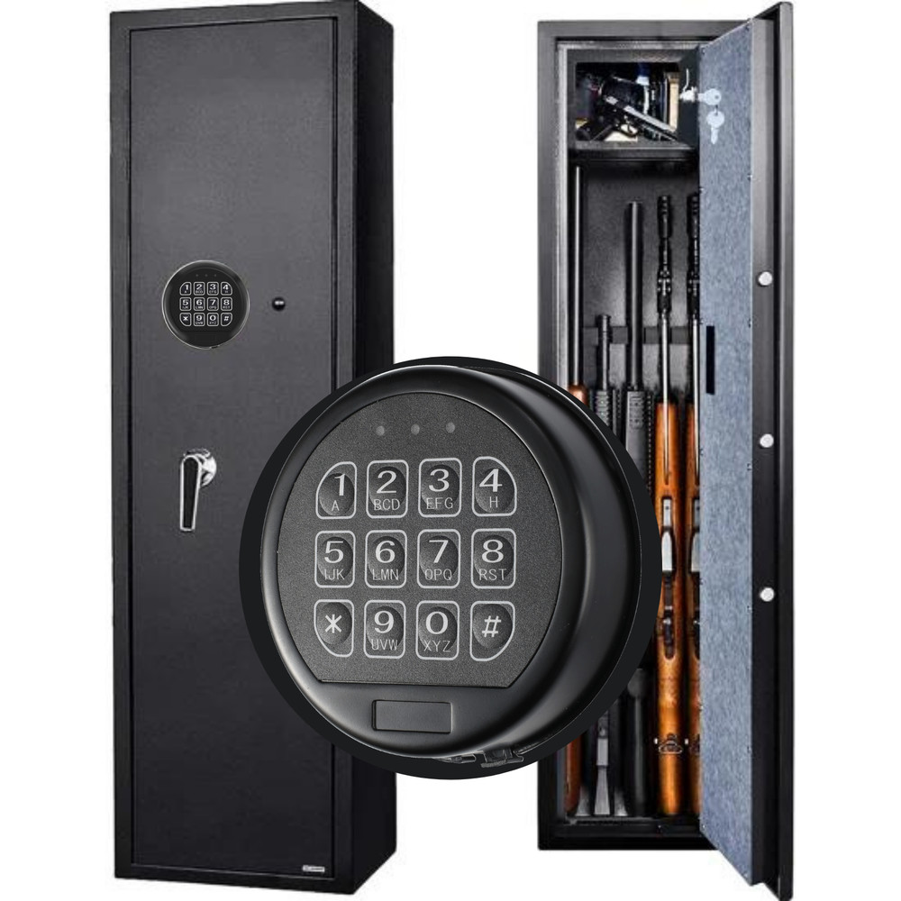 Black Keypad DIY Gun Safe Lock for Stack-On Elite / Electronics Replace Lock