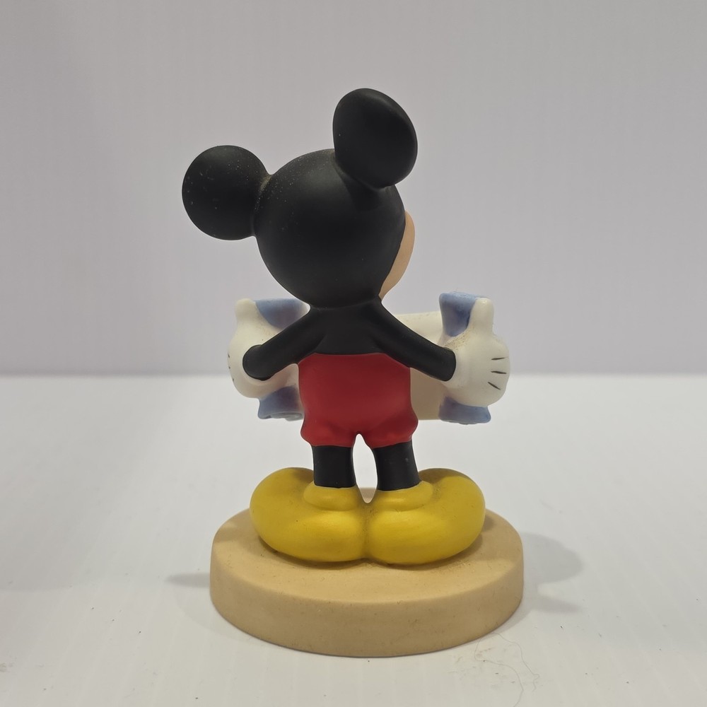 DISNEY WORLD 2004 MICKEY MOUSE Ceramic Figurine - 4"
