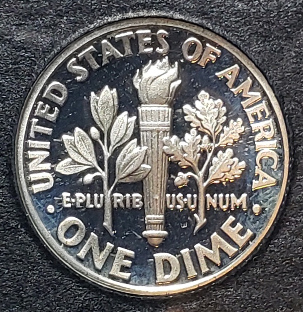 1996-S Gem Proof Silver Roosevelt Dime