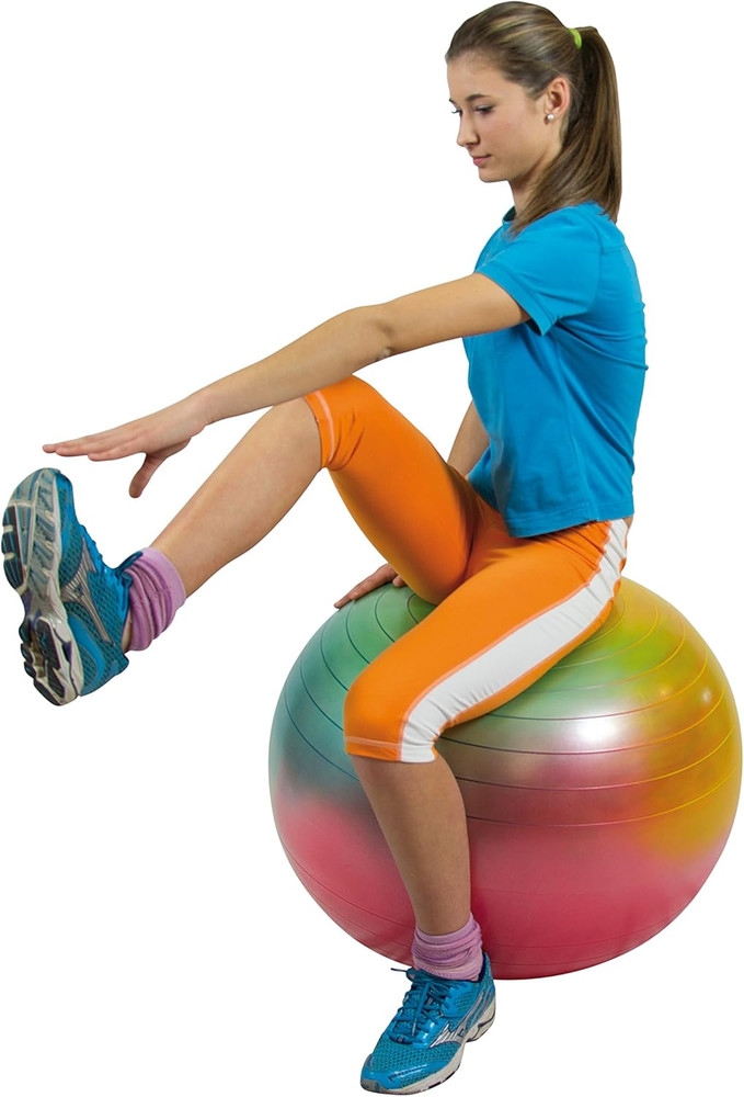 Arte plus Burst Resistant Exercise Ball, 65Cm