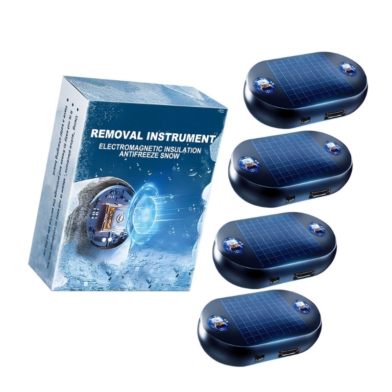 Electromagnetic Windshield Deicer Prevents Freezing Automatic Defogging Metal