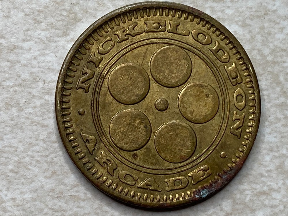 Nickelodeon Arcade Token T2334
