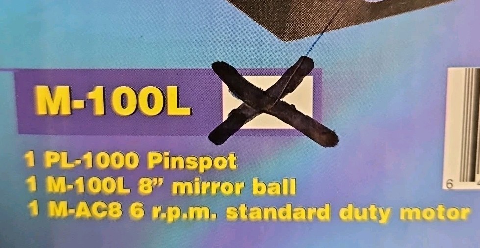 Mirrorball Package M-100L