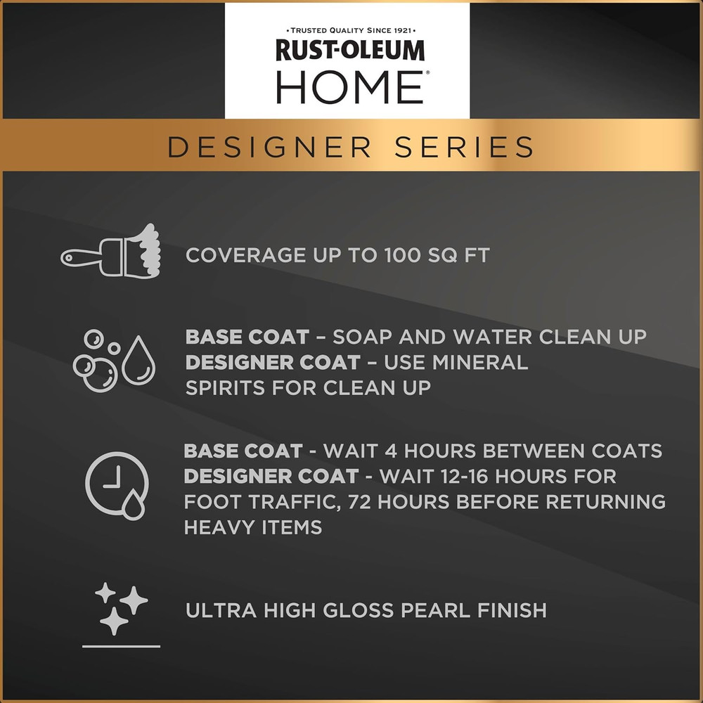 High Gloss White Floor Coating Kit - Transform Your Space Today!