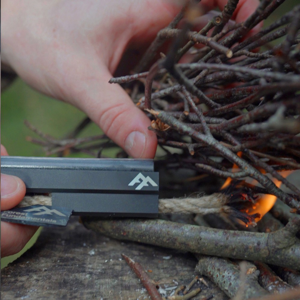 Forest Fundamentals™ Stealth Fire Starter™ | Ultimate Ferro Rod Fire Starter