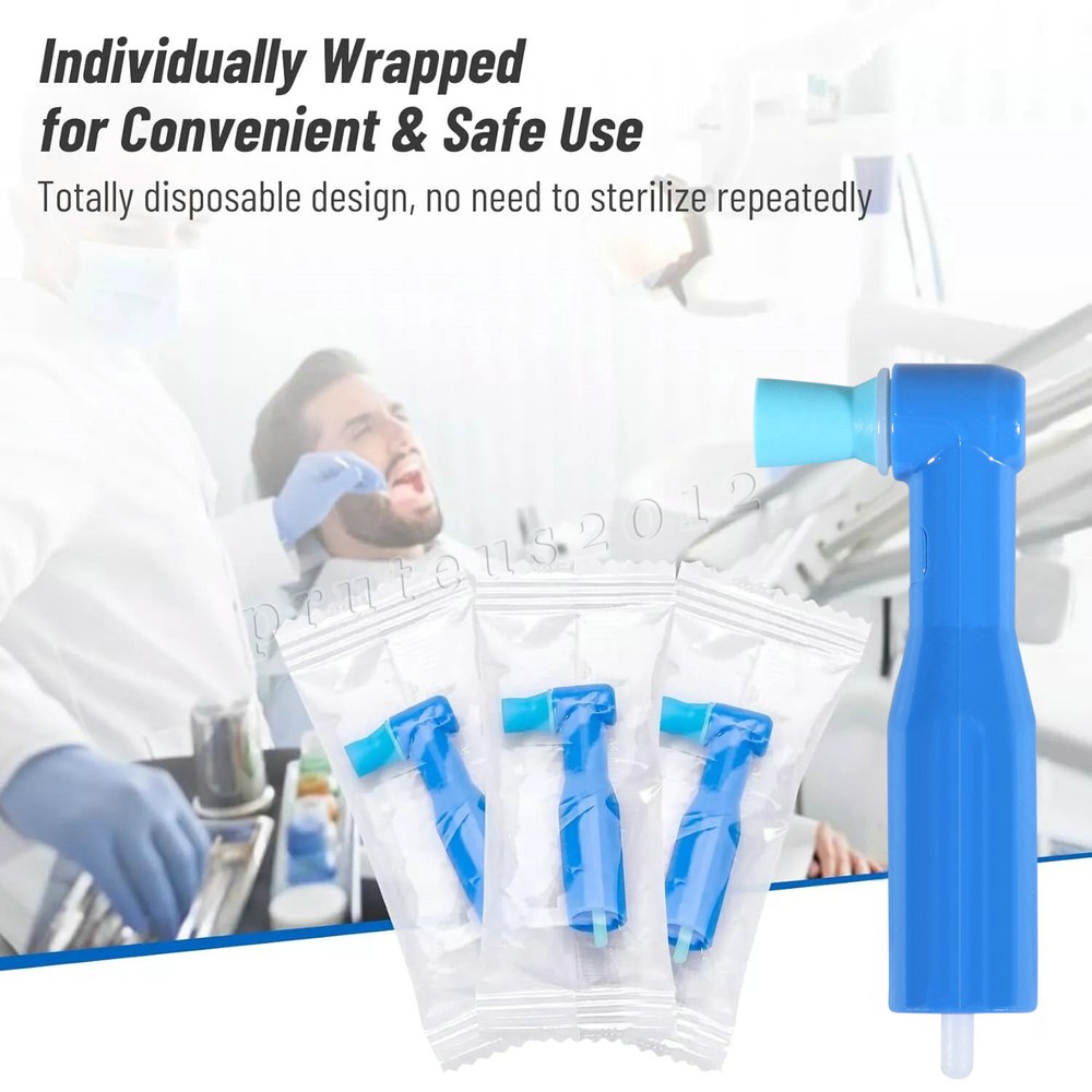 100Pcs Dental Disposable Prophy Angle Top Quality Prophy Angles Firm Cups