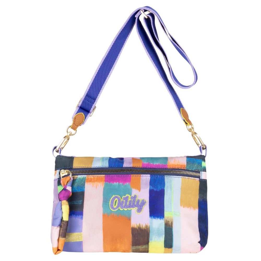 Reversible Double Flat Shoulder Bag