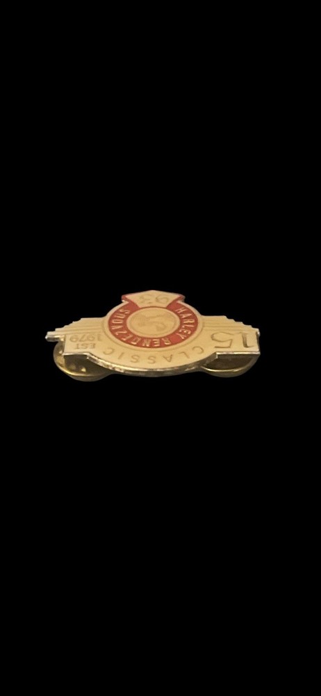 Harley Davidson Rendezvous Classic 1993 Biker Event Collectable Pin