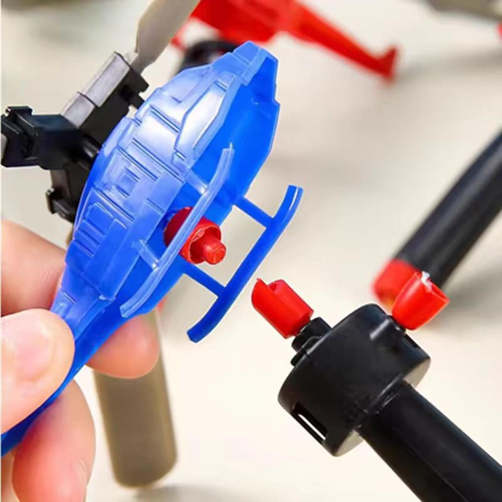 1PC Helicopter Toy Helicopter Airplane Motor Development Playing Gadgets RANDOM
