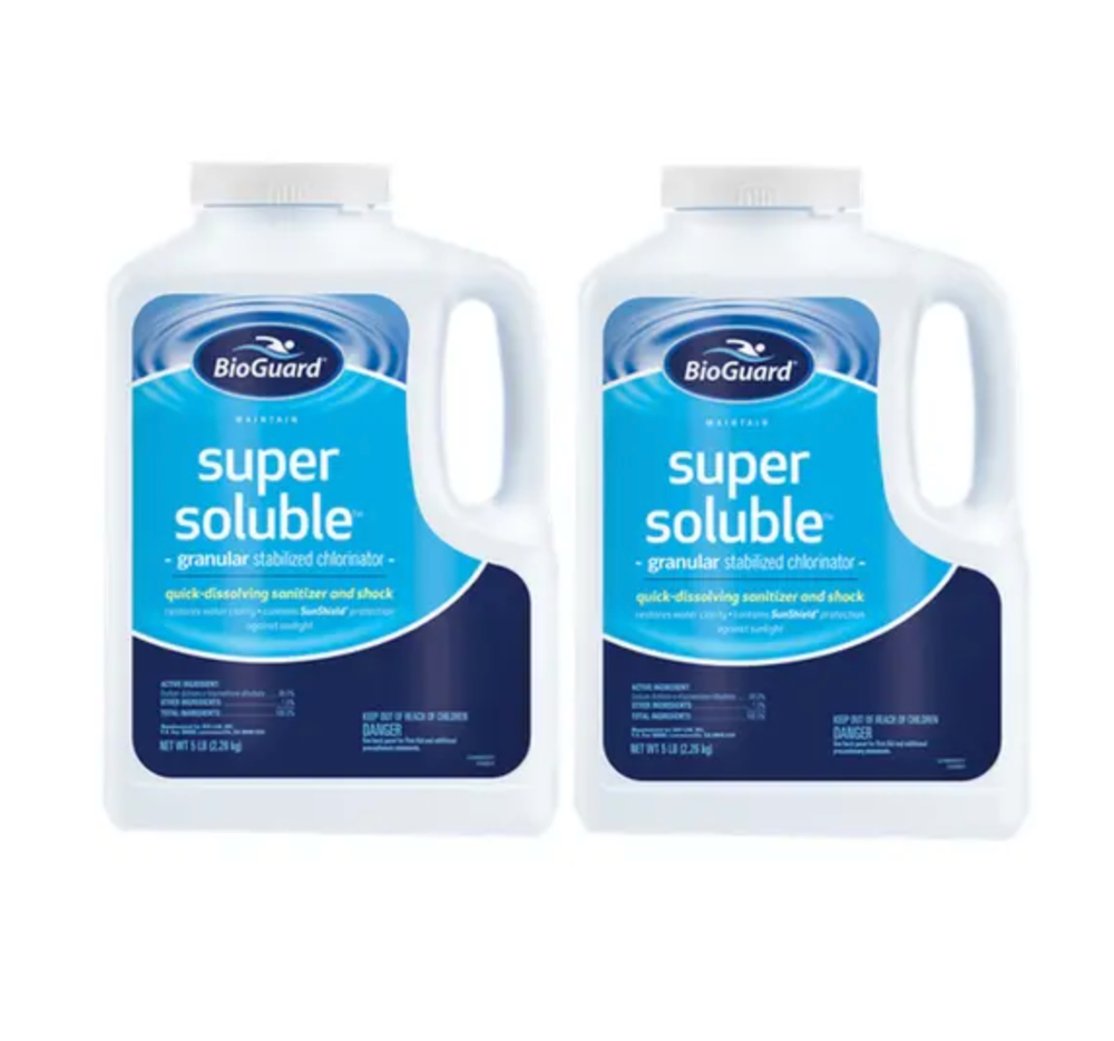 BioGuard Super Soluble (5lb) 2 Pack