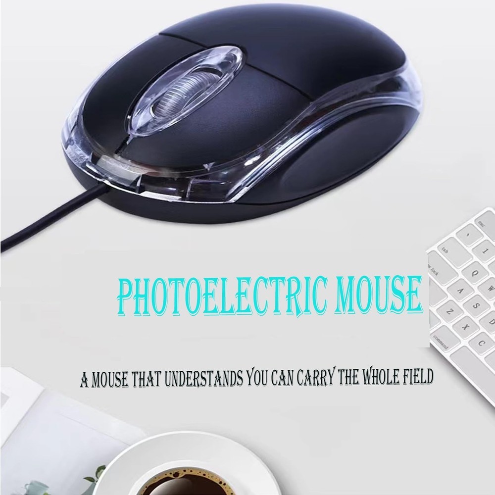 Wired Mini Optical Mouse with Ergonomic Design, USB Computer Mice for Laptops...
