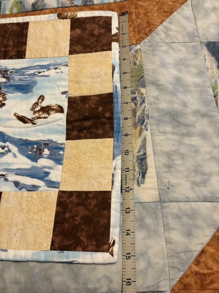 Winter Bunny Table Runner
