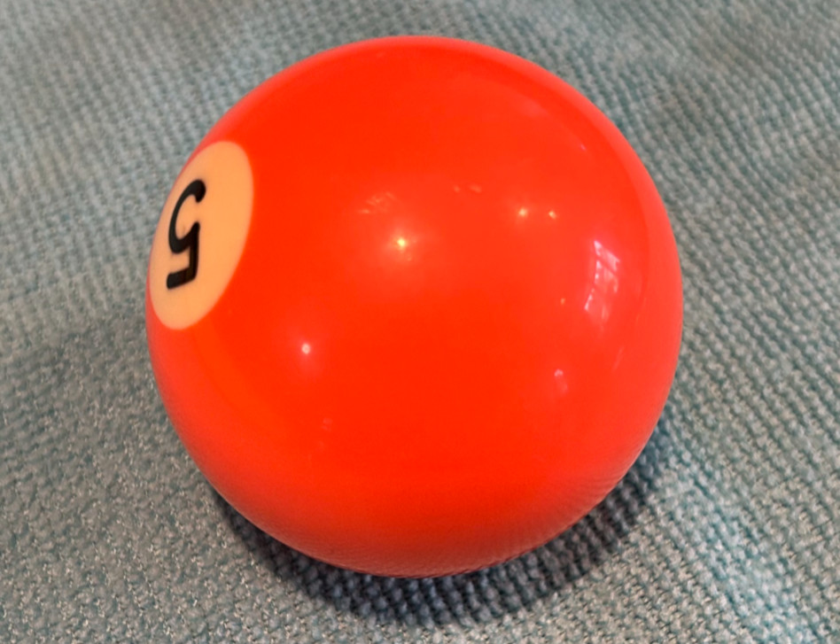 Replacement #5 Billiard Pool Ball 2 1/4" Diameter