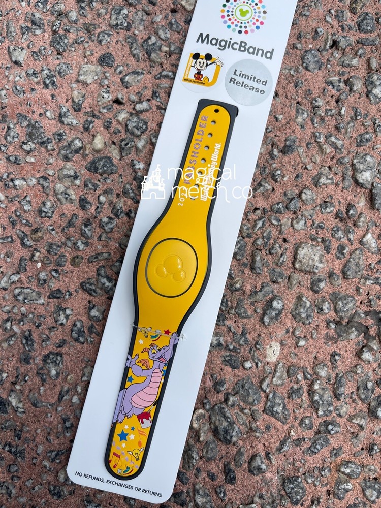Disney Parks Journey Into Imagination Figment Passholder Magicband Unlinked
