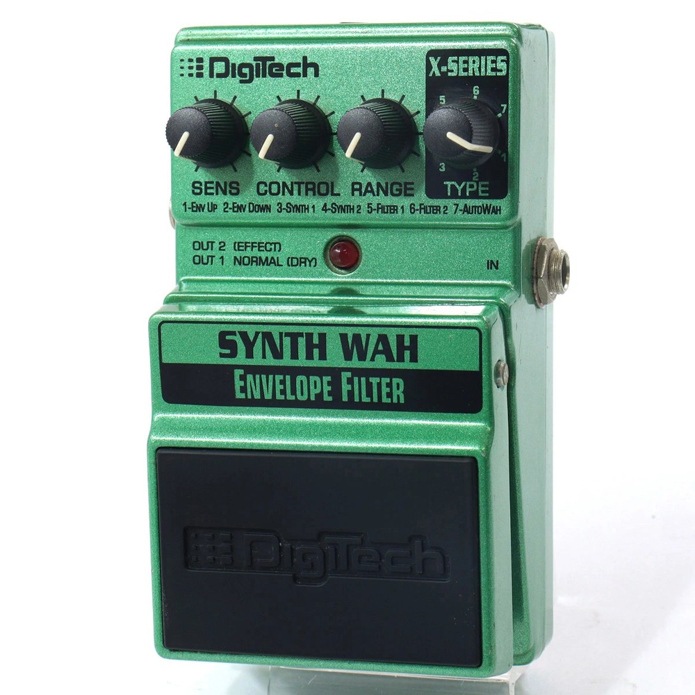 Digitech XSW Synth Wah Guitar Effects Pedal Excellent Condition Authentic