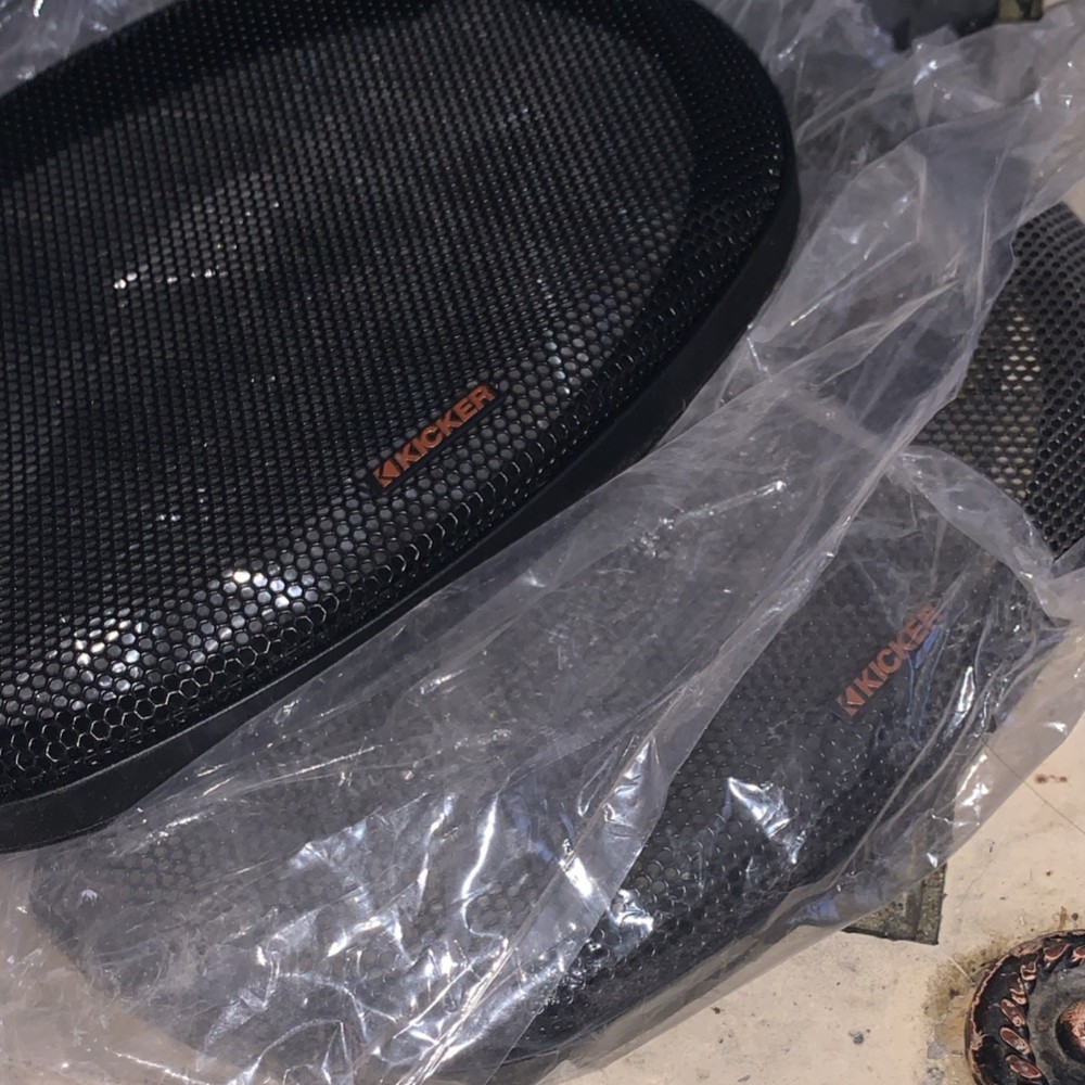 KICKER Car Speaker Grill Replacement for Vehicle Audio System