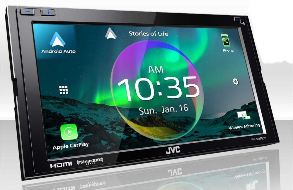 JVC KW-M875BW 6.8" Digital Multimedia Receiver