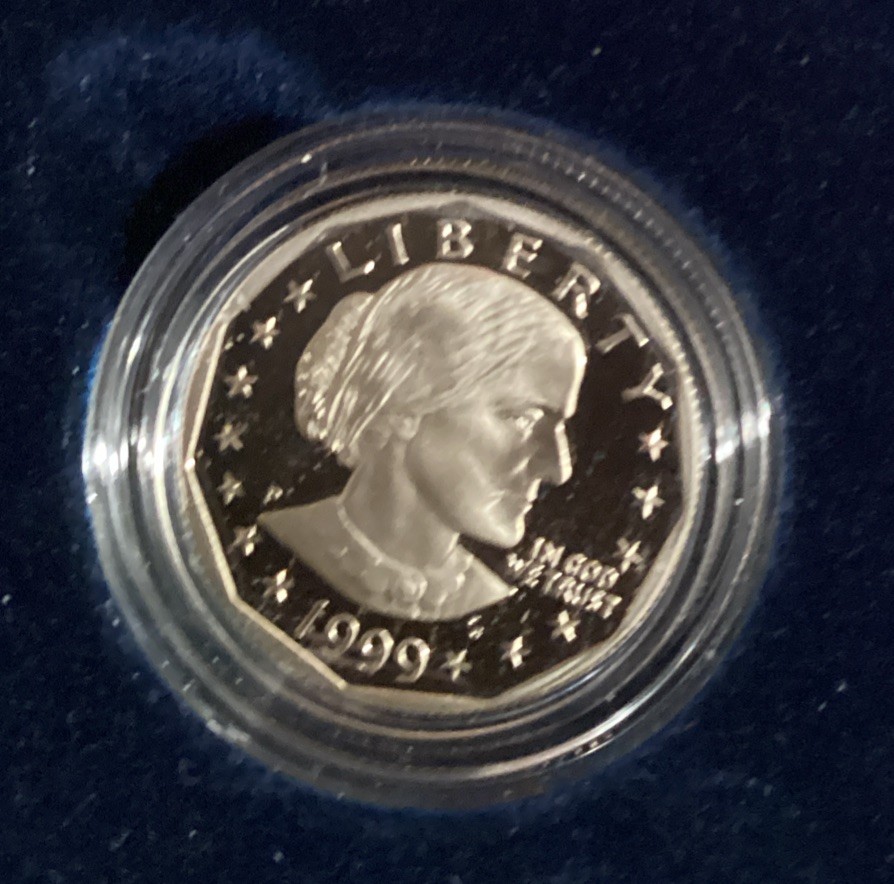 1999-P Proof Susan B. Anthony Dollar - OGP