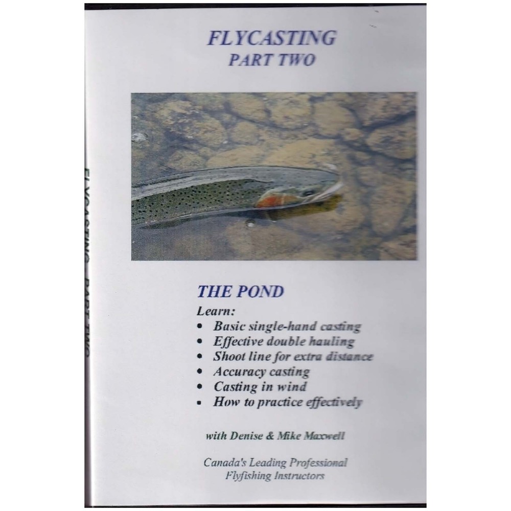 Fly Casting with Denise & Mike Maxwell 2 DVD Set