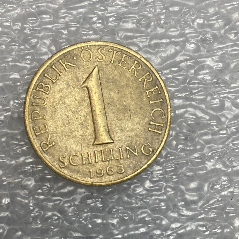 💚 AUSTRIA COIN 1 SCHILLING 1963