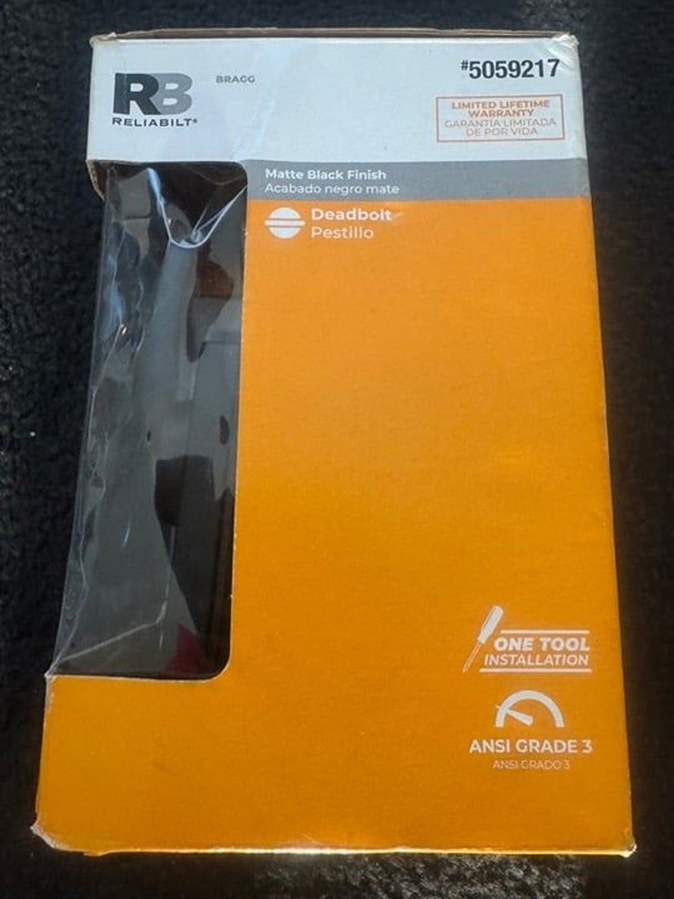 RELIABILT Bragg Electronic Deadbolt with Keypad