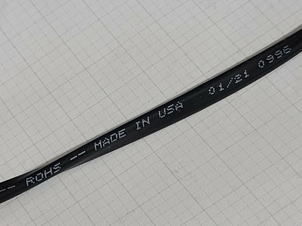 Carol E3062S 12/2C Stranded Plenum Speaker/Communication Cable CMP Black /50ft