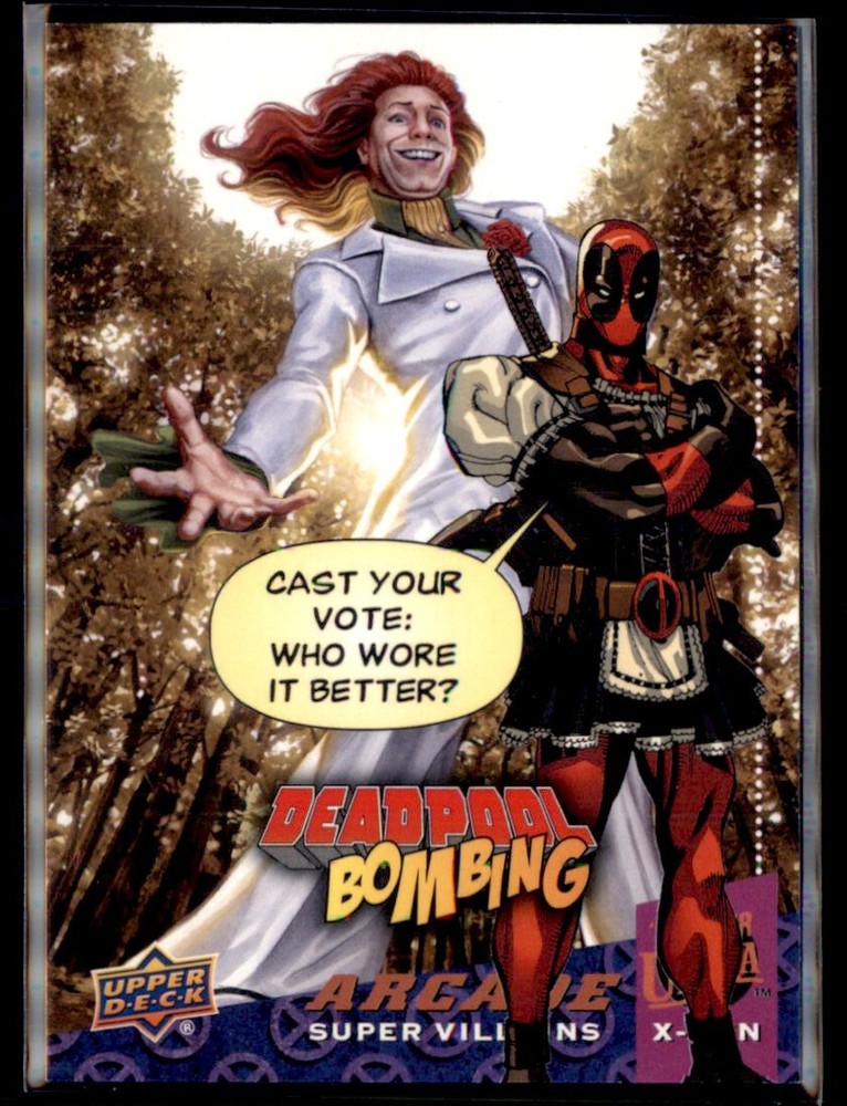 2018 Upper Deck Deadpool Bombing Complete Set 12 Marvel Cards DB1-DB12 Full Set