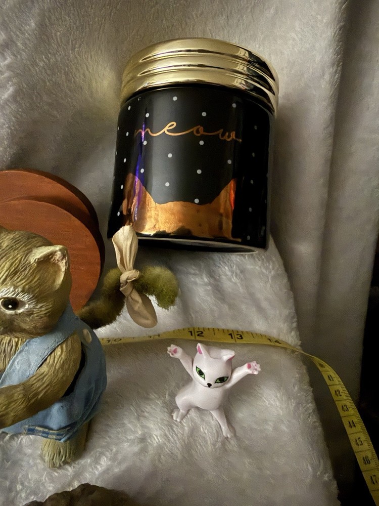 6 Cat themed Decor Items