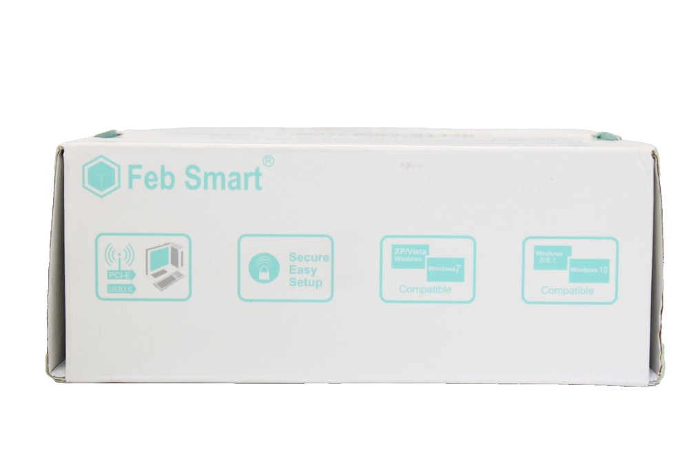 FebSmart FS-N600 Basic Edition PCI-E Wireless Card V3 300 Mbps WiFi Adapter Card