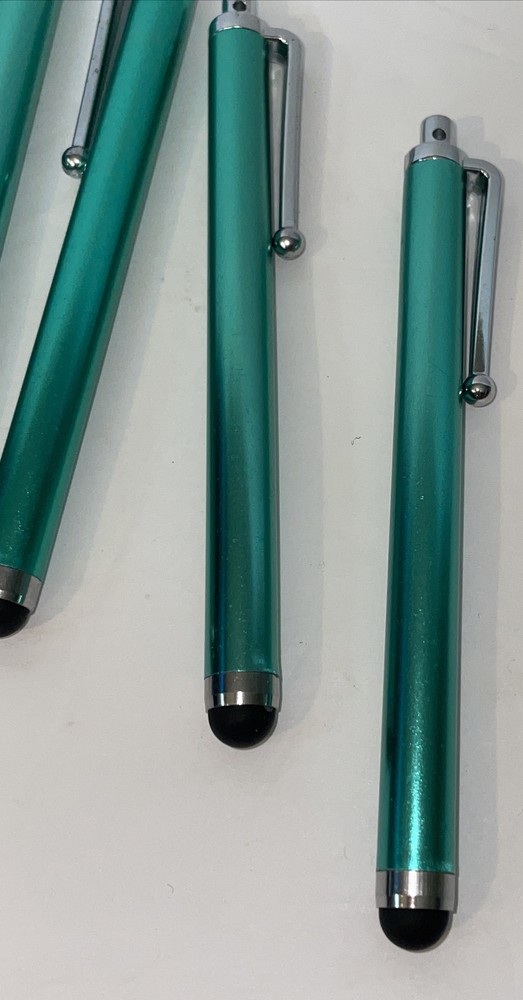 5 Green Capacitive Touch Screen STYLUS Pen Universal For Android & Iphone iPad