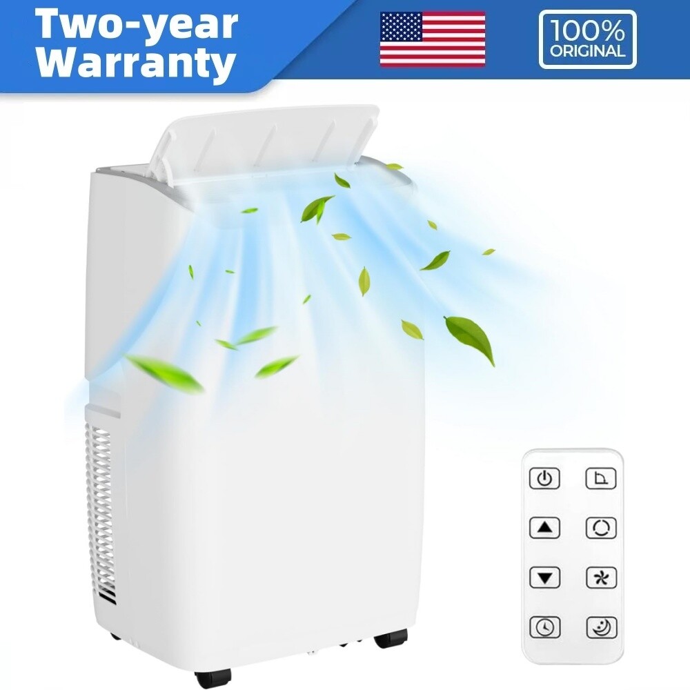 ⭐14000BTU Portable Air Conditioner AC Unit W/ Remote Control Window Kit 700 Sq.F