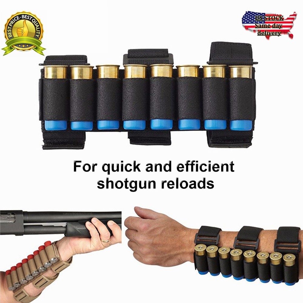 Forearm shell holder Tactical 8 Rounds Shotgun Ammo Shell Holder