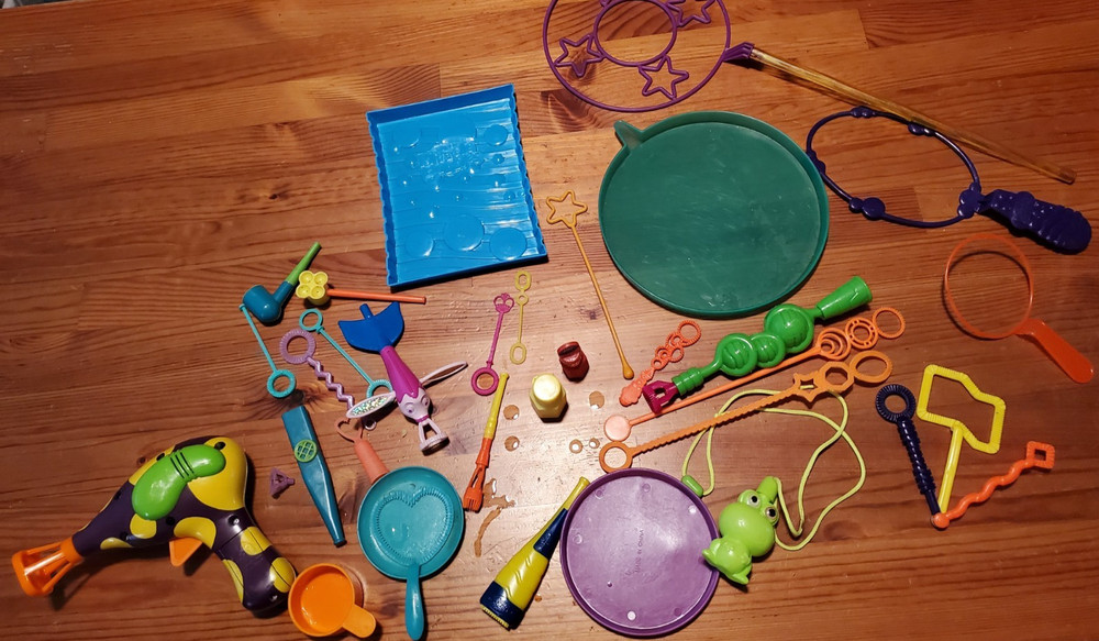 Soap Bubble Blowing Toy Lot