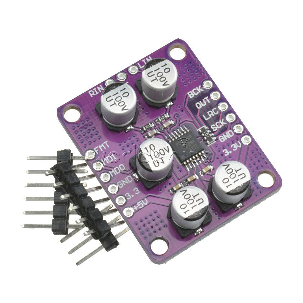 New 24Bit Amplifier PCM1808 Audio Stereo ADC Single-Ended Player Decoder Module
