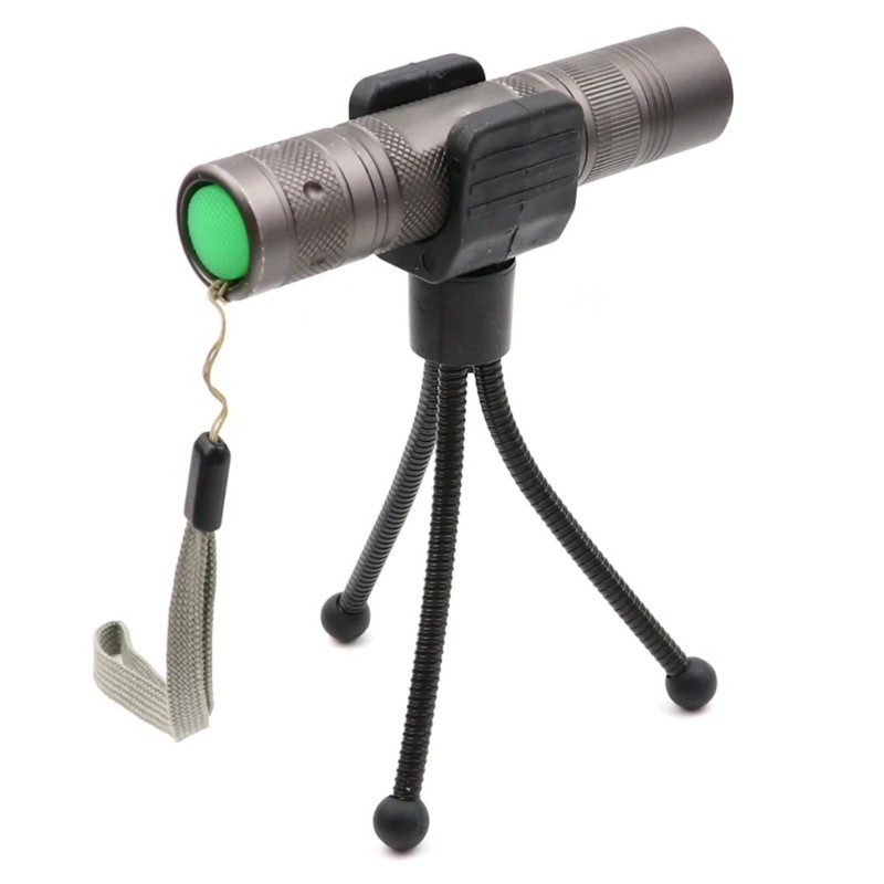 Flashlight Holder Universal Light Clip 1/4in Thread Flashlight Mounting Clamps