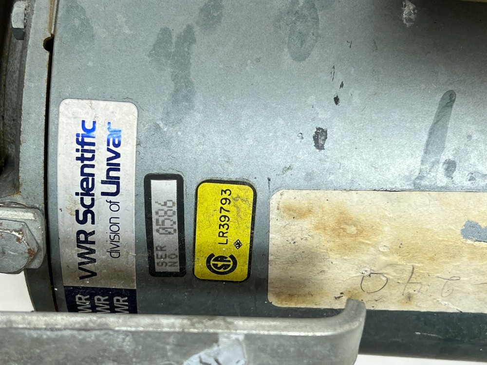 VWR Scientific Vacuum Pump / Compressor  w/ GE Motor