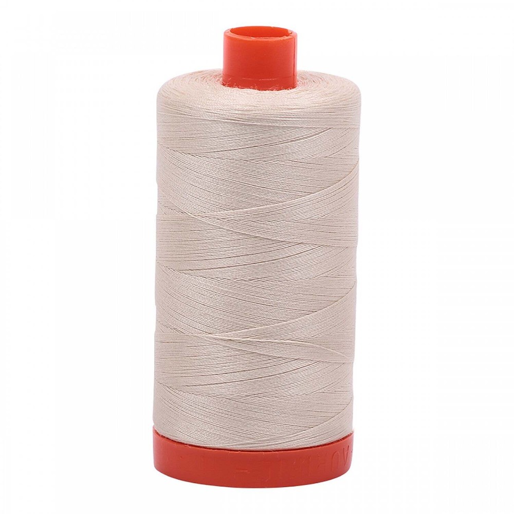 2310 Mako Cotton Thread Solid 50wt 1422yds Light Beige