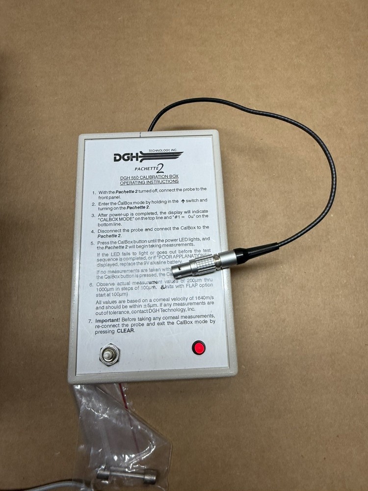 DGH Pachette 2 Ultrasonic Pachymeter