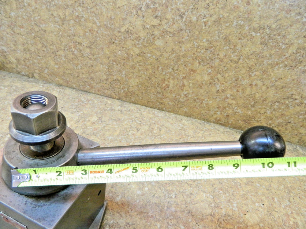 ALORIS TOOL POST Model D Piston Style With "Tee" Nut and Stud 17" - 48" Swing