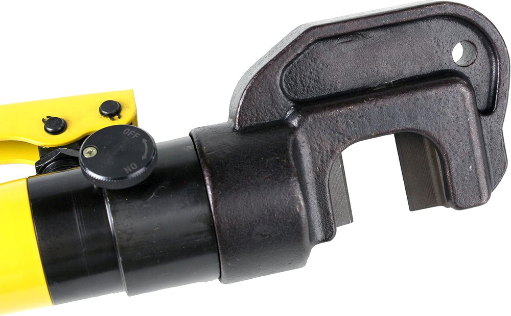 22A Handheld Hydraulic Rebar Cutter with Extra Blades for Quick Cuts